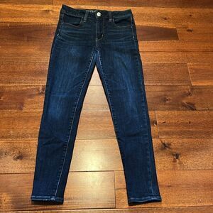 American Eagle Outfitters Dark Wash Jeggings Size 4 Short